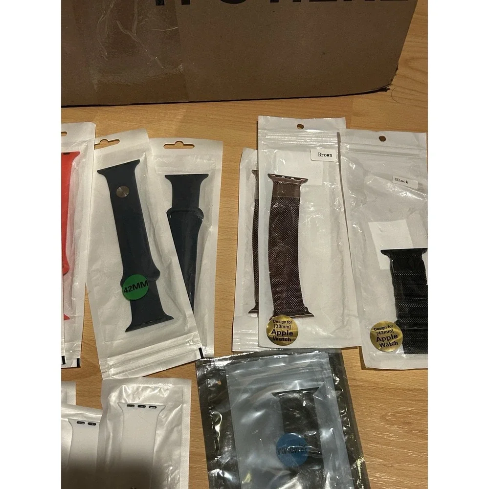 Lot of 16x bands for Apple Watch Multi Size Colors NEW